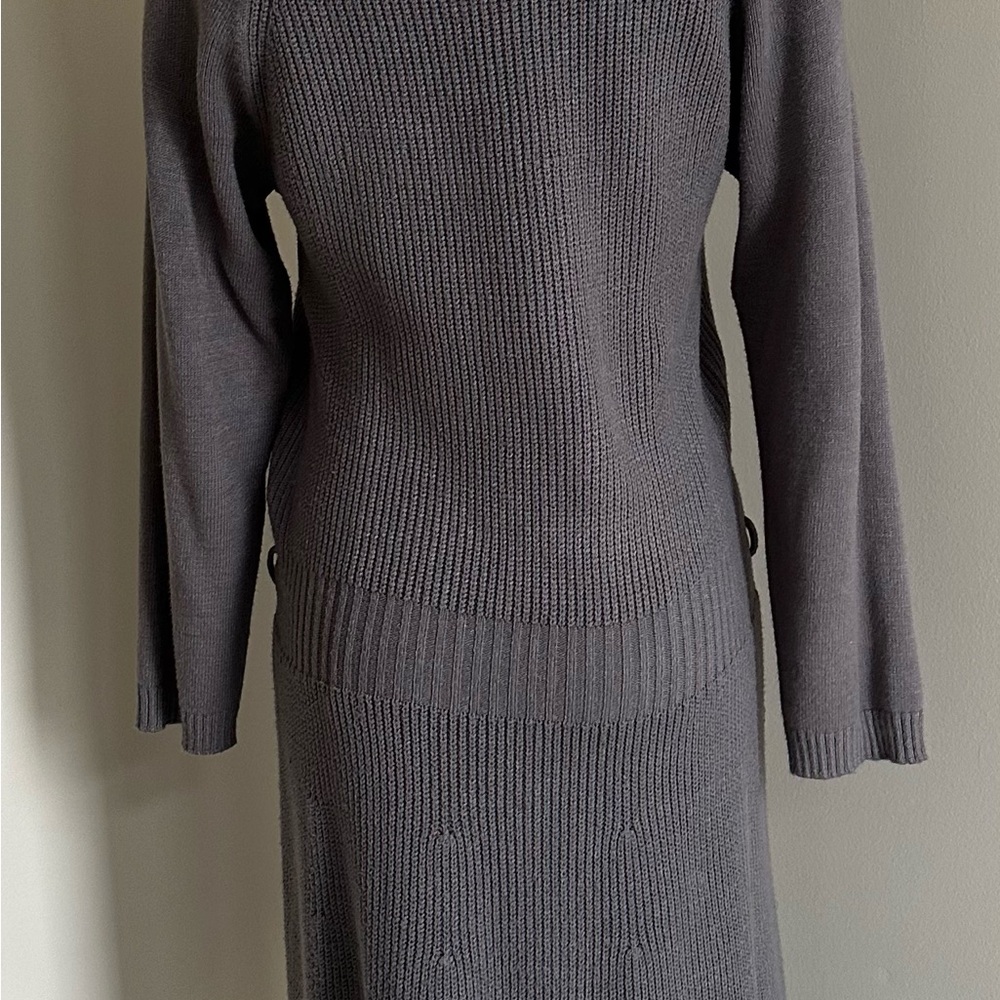 The Limited Gray Sweater Dress- Medium - Picture 3 of 10